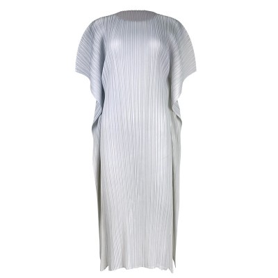 Ombre Round Neck Batwing Dress